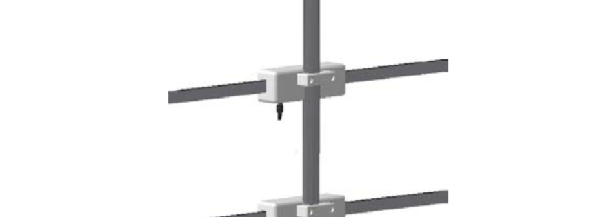 mobiles Infusionsstativ inkl. 2 Laufwagen und 4-fach Flaschenbalken