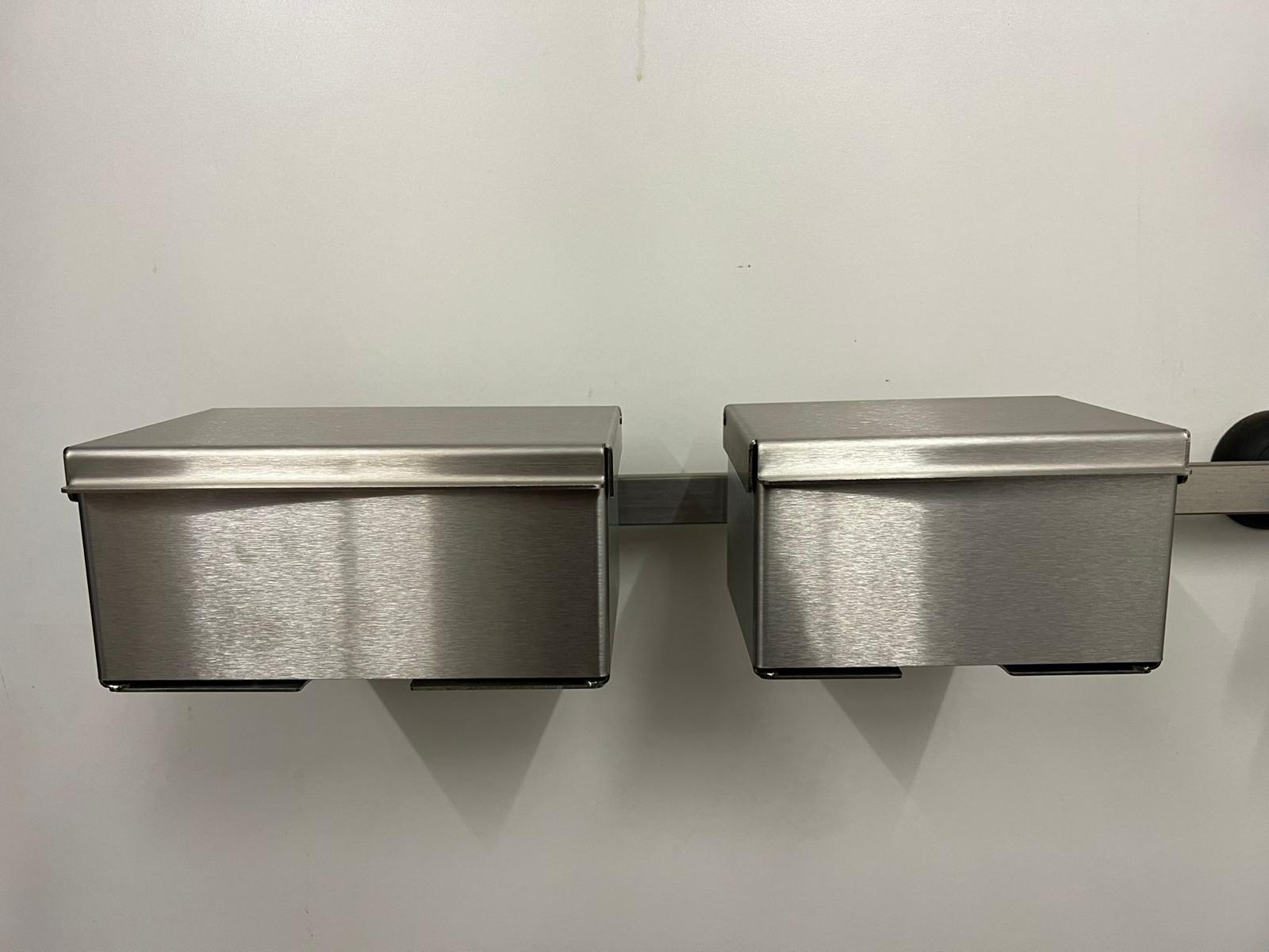 steriler Handschuhspender <br>zur Aufbewahrung <br>von sterilen Einmalhandschuhen 1 steriler Handschuhspender <br>zur Aufbewahrung <br>von sterilen Einmalhandschuhen