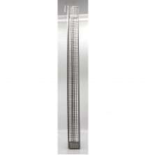 langer, schmaler Katheterkorb mit zwei Haken <br>150x60x700 mm – weitere Maße erhältlich